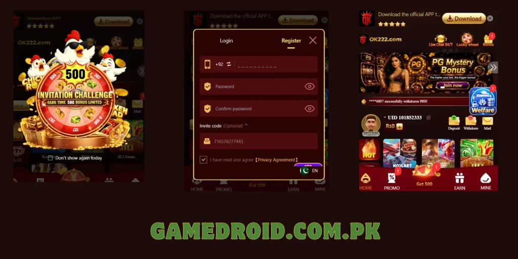 OK222 Game